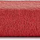 Tuiste 1 Piece Luxury Premium Bath Towel Red,%100 Cotton Ultra Soft Highly Absorbent Quick Dry Towels for Bathroom