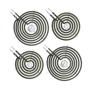 Upgraded WB30M1 WB30M2 Electric Stove Burners Replacement for GE Hotpoint Stove Element,Electric Range Burner Stove Coil for GE Stove Burner Replacement Parts,for GE Stove Top Element Burner (4 Pack)