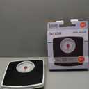 Taylor Battery Free Analog Scales for Body Weight, 330LB Capacity, Easy to Read Large 4.25-inch Dial, 10.3 x 10.6-inch Vinyl Mat Platform, Black