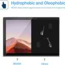 2 x Megoo [3 Pack] Screen Protector for New Surface Pro 7 Plus/Surface Pro 7, Ultra Clear/High Response/Tempered Glass, Compatible for Microsoft Surface Pro 7 12.3 Inch (2019 Release)