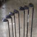 TaylorMade P790 Black Iron Set 4-PW (7 Clubs) – Right-Handed, Stiff Flex Steel Shaft