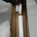 Heavy Duty Tension Curtain Rod 40-78" Adjustable No Drill, White | Rust-Resistant, No Slip, 1.25"Diameter, Renter Friendly Spring Loaded Shower Rods for Window, Bathroom, Doorway & Closet
