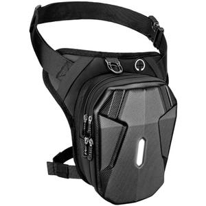 ISEYOU Thigh Bag, Motorcycle Leg Bag for Men Women, Drop Leg Bag with Removable Leg Straps, Multifunctional Leg Pouch for Cycling Hiking Camping Fishing Travel Outdoor