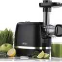 Omega Juicer H3000R Slow Masticating Extractor, 150-Watt, Black