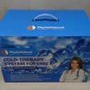 PhysioNatural Cold Therapy Machine - Compact Edition: Compression & Cryotherapy for All Body Parts | Portable Ice Therapy System for Post-Surgery Knee Recovery | Up to 6 Hours of Continuous Cold Relief
