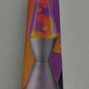 Lava Lamp - 14.5" Purple Sunset - The Original Motion Light - Yellow Wax and Purple Liquid - Item #2635