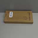 12 Pack White Taper Candles 10 inch - Taper Candles Dripless, Smokeless, Unscented - 8 Hours Long Burning - Hand Poured Tall Candlesticks - Perfect for Home Decor, Weddings, and Special Occasions