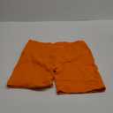 AUROLA Power Workout Shorts for Women Tummy Control Squat Proof Ribbed Thick Seamless Scrunch Active Short (Medium, Persimmon Orange)