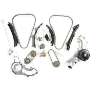Timing Chain Kit Water Pump 3.6L Fit for Challenger Charger Durango Journey 2011-2014, for Chrysler/200/300/Avenger 2011-2014, for ProMaster 1500 2500 3500 2014, for Grand Cherokee Engine