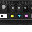 Ademon 564 Printhead 5-Slot Replacement for 564 564XL 5-Slot CN642A CB326-30002 for Photosmart 7520 7510 7525 7515 C6340 D7560 C6350 Printer Printhead(1 Pack)
