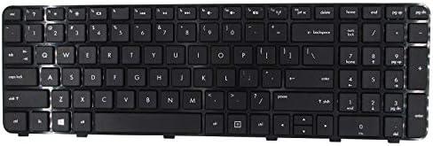 SUNMALL Keyboard Replacement with Frame Compatible with HP Pavilion DV6-6000 DV6-6100 DV6-6B00 DV6-6C00 DV6T-6000 DV6T-6100 DV6T-6200 DV6-6108US DV6-6114US DV6-6B26US DV6-6C10US Series Laptop US Layou