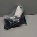 Aulemen Men's Casual Quarter Zip Pullover Golf Windbreakers Athletic Lightweight Jacket Hiking Running Sweatshirt with Pocket (Medium, Navy Blue)