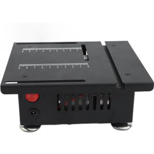 Mini Table Saw 100W Thickness Angle Adjustable High Accuracy Desktop Electric Saw Cutter