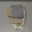 Personalized Knitted Christmas Stockings: 4 Pack 18 Inch Cable Knit Christmas Stockings, Cozy Hanging Xmas Stockings Boho Farmhouse Decorations for Family Holiday Dcor, White Gray Beige