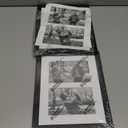 8x10 Picture Frame, 4x6 Collage Photo Frame, Display 2 Pcs 4x6 Photos or 8x10 Picture, Two Opening 4x6 Frame Collage for Wall Hanging or Tabletop, Lightweight 4 x 6 Double Picture Frame, Black