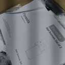 Farmhouse Wall Sconces 2-Pack, Wired Sconces Wall Lighting with Glass Shade, Decor Set of Two for Bedroom Bathroom Livingroom, Square-Wired