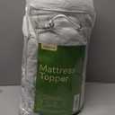 Ultra Soft Twin XL Size Mattress Topper - Viscose Made from Bamboo Pillow Top Mattress Pad for Back Pain Relief - Naturally Cooling for Hot Sleepers, Green