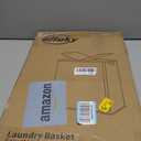 efluky Laundry Hamper with Lid, Double Laundry Hamper with 2 Removable Bags, 2 Section Laundry Basket with Bamboo Handles for Bathroom, Bedroom & Laundry Room, 140L (36.9 Gallon) Beige