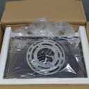 4 Light Bathroom Light Fixtures, Brass Vanity Lights for Bathroom with Clear Glass Shades, Modern Bathroom Wall Sconces for Mirror Living Room Cabinet