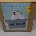 10FT Long Christmas Inflatable Santa Fishing on a Boat, Christmas Captain Santa Claus Outdoor Blow up Inflatable Santa Giant Garden Yard Lawn Decor