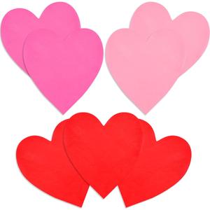 48Pcs Heart Shaped Paper Napkins Set for Valentine's Day - Romantic Table Decor | Essential Valentine's Day Party Supplies & Decorations | Love-Themed Lunch Napkins for Festive Celebration (5*5) 48Pcs Heart Shaped Paper Napkins Set for Valentine's Day - Romantic Table Decor | Essential Valentine's Day Party Supplies & Decorations | Love-Themed Lunch Napkins for Festive Celebration (5*5)