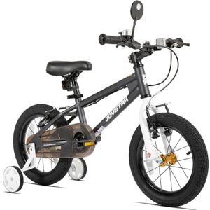 JOYSTAR Lomand Kids Bike 14" Bikes for Boys Girls Ages 3-5 Gray