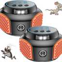 Ultrasonic Rodent Repellent Indoor Electronic Mouse Repellent 3IN1 Rat Deterrent Rodent Fortress Mini Mice Repellent Rat Noise Repeller Indoor for House, Kitchen Garage Attic(2Pack)