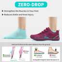 Barefoot Shoes Women Men Minimalist Zero Drop Wide Toe Box Water Shoes Hiking Barefoot Footwear Unisex Sneakers for Workout Cross-Trainer Walking Running Camping Beach Weightlifting Grounding Sport
