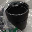 Eaasty 200 Pcs Plastic Plant Pots 3 4 5 6 Inch Plant Nursery Pots with Drainage Holes Black Garden Pots Round Seedling Pots Thickened Soft Plastic Flower Pots for Seedling Cutting Transplanting