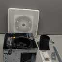 Broan-NuTone ChromaComfort Bathroom Exhaust Fan with Bluetooth Speaker, Powerful 110CFM/1.5 Sones, 24-color LED Light, SPK110RGBL, Wall Switch