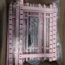 Moforoco Pink 9-Tier Over The Door Pantry Organizer, Pantry Organization and Storage, Black Hanging Basket Wall Spice Rack Seasoning Shelves