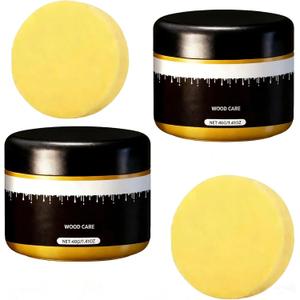 Beeswax Furniture Polish, All-Natural Wood Wax Conditioner & Cleaner, Waterproof Restorer and Protector for Wood Furniture