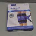 NEWGO Ice Pack for Knees Injuries Reusable, 2 Pack Knee Ice Pack Wraps Around Entire Knees for Replacement Surgery Recovery, Gel Cold Pack Wrap for Meniscus Tear, ACL, Swelling Pain Relief - Blue