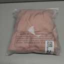 Womens Muslin Pajama Set 100% Cotton Double Gauze Linen Like Breathable Soft Button Up Loungewear Sleepwear PJ Set (Pink, L)