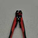 Amazon Basics Professional Self-Adjusting Wire Strippers and Crimper Tool, Black/Red