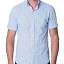 Robert Graham Men’s Moyer Short-Sleeve Button-Down Shirt Size:XL