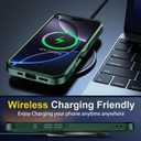 SPIDERCASE Designed for iPhone 16 Pro Case,Deep Green