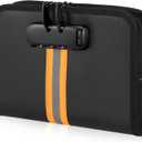 Fireproof Money Bag 8.3 x 5.9In, Money Bag with Lock and Zipper, Safe Fireproof Waterproof for Cash, Mobile Phones, Keys, Credit Cards