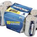 Rayovac D8 8 count "D" batteries