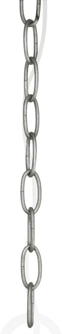 Accessory Chain - 10' of 9 Gauge Chain in Galvanized Finish