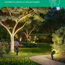 EDISHINE 8 Pack Low Voltage Landscape Lights Kit, 3W 120LM LED Pathway Lights & 3.2W 240LM Spotlights, 12V Outdoor Landscape Lighting with Connectors, Aluminum Landscape Light for Yard Path, Garden