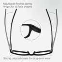 Gaoye Reading Glasses for Women, 6 pack Fashion Readers for Women Men Spring Hinge Eye Glasses, Blue Light Reading Glasses