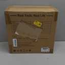 Hancaner Retractable Air Hose Reel, 1/4" x 50 FT Hybrid Air Hose Max 350 PSI, Air Compressor Hose Reel with 5 FT Lead in, 180 Swivel Mount