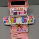 Real Washable Kids Makeup Sets for Girls 5-8, Non-Toxic Makeup Sets for Girls Ages 8-12 10-12 - Play Make Up Kits for Kids Ages 6-12- Ideal Toddler Makeup Kit Maquillaje para Nias for 3-12 Years Old