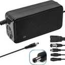 42V 2A Charger, 42V Battery Charger for Ebike with 6 Plugs, Efficient Fast Charging, Multiple Safety Protection, for Electric Bike Charger Electric Motorcycles