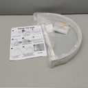 Sintuff 18 Inch DIY Canopy Frame Kit for Rod Pocket Curtains Metal Bed Curtain Kit for Twin to King Size Bed with Instruction Manual Drapery, Panels Not Included