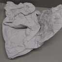 Romanstile Round Vinyl Tablecloth, 100% Waterproof Elastic Fitted Table Covers for 36"- 44" Tables, Wipeable Flannel Backed Plastic Table Cloths for Picnic, Camping, Outdoor - White