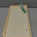 Threehoney 47" Large Christmas Porch Sign Outdoor Wooden Welcome Sign Lime Green Big Monster Christmas Porch Decor Front Door Decor for Home Xmas Holiday Farmhouse Patio Yard Entryway