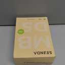 seenda Wireless Trackball Mouse, Bluetooth - Ergonomic Rollerball Mouse Rechargeable, 3 Device Connection Optical Mice Adjustable DPI Thumb Control Mice Compatible for Mac/Android/Windows-Black