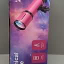 Telescope for Adults High Powered, 80mm Aperture 600mm Telescopes for Astronomy Adults&Kids&Beginners, Portable Travel Refractor Telescope with Tripod&Phone Adapter&Bag for Ground&Moon Viewing, Pink (80600)
